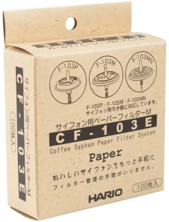 Filterpapier CF-103E für Hario TCA, NXA und SCA - 100 Blatt