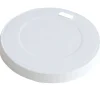 Flachdeckel für Kaffeebecher, Pappe weiß - 8cm (50 Stk.)