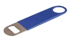 Flaschenöffner Vinylüberzug - blau