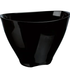 Flaschenkühler Acryl, oval - schwarz (1-2 Flaschen)