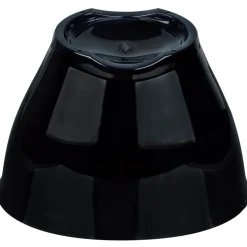 Flaschenkühler Acryl, oval - schwarz (1-2 Flaschen)