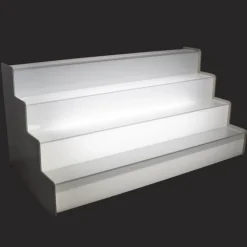 Flaschentreppe 1000x440mm - LED bunt