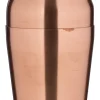 French Cocktail Shaker, kupferfarben matt, 500ml - B-Ware