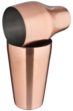 French Cocktail Shaker, kupferfarben matt, 500ml - B-Ware