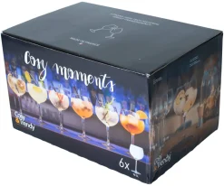 Fresh Gin Tonic Glas, Cosy Moments - 700ml (6 Stk.)