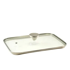 Glasdeckel für Bräter - 35x22 cm