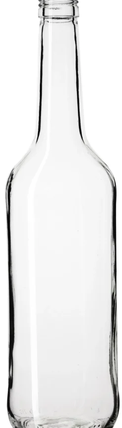 Glasflasche Geradhals klar - 700ml