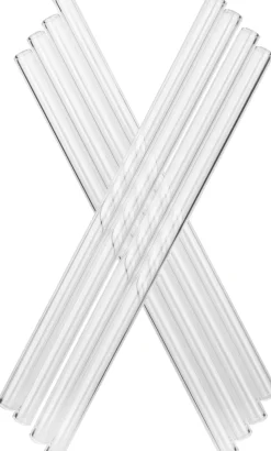 Glastrinkhalme (9x200mm), Stölzle Lausitz - klar (50 Stk.)