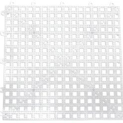 Gläserabstellmatte PVC klar - 30x30cm