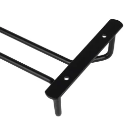 Gläserschiene 41,5cm - schwarz