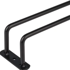 Gläserschiene 41,5cm - schwarz