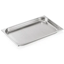 GN 1/1 Behälter, mit Bodenlochung, CNS, GN ESSENTIALS - 4cm (6 Stk.)