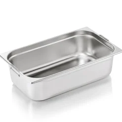 GN 1/1 Behälter, mit Fallgriffen, CNS - 15cm (Serie GN CORE)