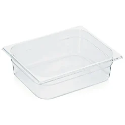 GN 1/2 Behälter mit Skalierung, Polycarbonat transparent - H 10cm (Serie GN 94)