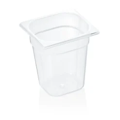 GN 1/6 Behälter mit Skalierung, Polypropylen - H 20cm (Serie GN 84)