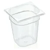 GN 1/6 Behälter mit Skalierung, Polycarbonat transparent - H 20cm (Serie GN 94)