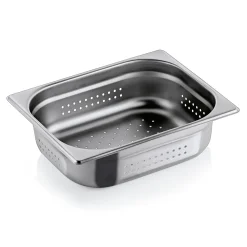 GN 1/2 Behälter, perforiert, CNS 18/8 - 10cm (Serie GN SELECT)