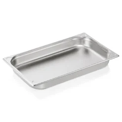 GN 1/1 Behälter, U-Ecken, CNS - H 6,5cm (Serie GN CORE)