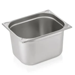 GN 1/2 Behälter, U-Ecken, CNS - H 20cm (Serie GN CORE)