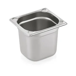 GN 1/6 Behälter, U-Ecken, CNS - H 15cm (Serie GN CORE)