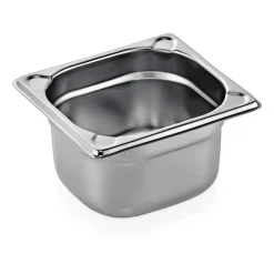 GN 1/6 Behälter, U-Ecken, CNS - H 10cm (Serie GN CORE)