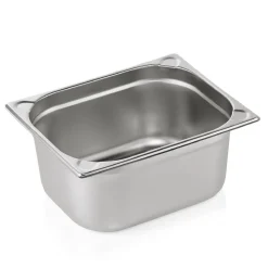 GN 1/2 Behälter, U-Ecken, CNS - H 15cm (Serie GN CORE)