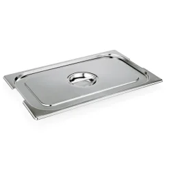 GN 1/1 Deckel, mit Griffaussparung, CNS (Serie GN CORE)