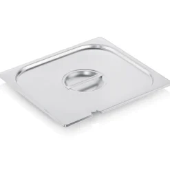 GN 2/3 Deckel, mit Löffelaussparung, CNS 18/8 (Serie GN SELECT)