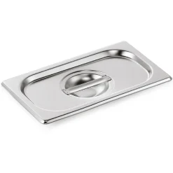 GN 1/4 Deckel, mit Löffelaussparung, CNS (Serie GN CORE)