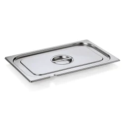 GN 1/1 Deckel, mit Löffelaussparung, CNS (Serie GN CORE)
