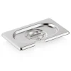 GN 1/9 Deckel, mit Löffelaussparung, CNS (Serie GN CORE)