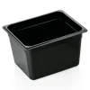 GN 1/2 Gastronormbehälter 200mm Tiefe - PC schwarz (Serie GN 96)