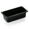 GN 1/3 Gastronormbehälter 100mm Tiefe - PC schwarz (Serie GN 96)