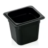 GN 1/6 Gastronormbehälter 150mm Tiefe - PC schwarz (Serie GN 96)
