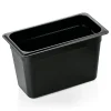 GN 1/3 Gastronormbehälter 200mm Tiefe - PC schwarz (Serie GN 96)