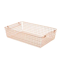 GN 1/1 Präsentationskorb, Draht - kupferfarben
