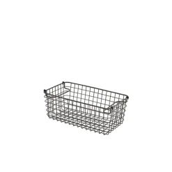 GN 1/3 Präsentationskorb, Draht - schwarz