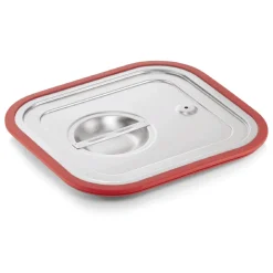 GN 2/3 Transportdeckel, Silikondichtung, CNS (Serie GN CORE)