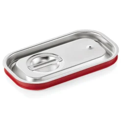 GN 1/4 Transportdeckel, Silikondichtung, CNS (Serie GN CORE)