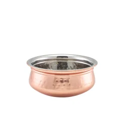 Handi-Schüssel, Edelstahl gehämmert, kupferfarben - 14,5 cm (12 Stk.)