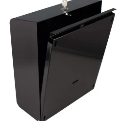 Handtuchpapierspender Edelstahl, Impeco - schwarz