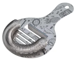 Hawthorne Strainer Tiki, Urban Bar - Edelstahl (10cm)