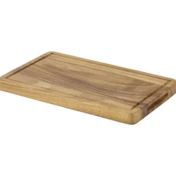 Holzbrett / Servierbrett Akazienholz - 26,5x16x2cm (GN 1/4)