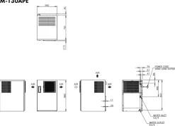 Hoshizaki IM-130APE - Standard Würfel (28 x 28 x 32mm) 102kg