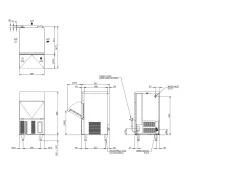 Hoshizaki IM-30CPE - Standard Würfel (28 x 28 x 32mm) 34kg