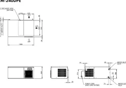 Hoshizaki IM-240DPE - Standard Würfel (28 x 28 x 32mm) 196kg