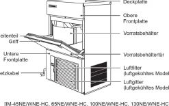 Hoshizaki IM-100NE-HC-32 (XL-Würfel)