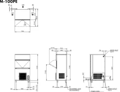 Hoshizaki IM-100PE - Standard Würfel (28 x 28 x 32mm) 105kg