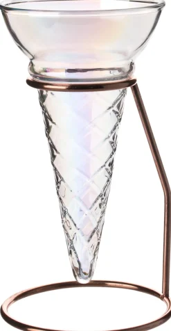 Ice Cream Glas mit Ständer, Flavour Blaster - 150ml (6 Stk.)