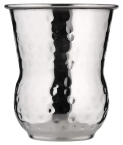 Julepbecher Marokko, gehämmert, Edelstahl - 400ml